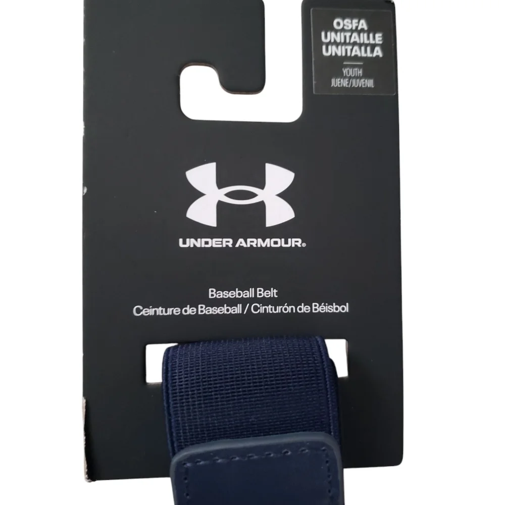Under Armour Navy Baseball Belt NWT OSFA